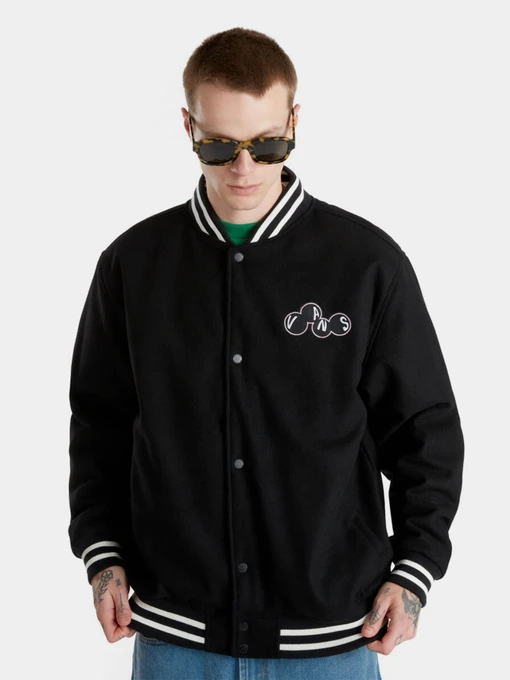 Куртки та дублянки Vans Scuttle Baseball модель VN000HMNBLK1 Фото