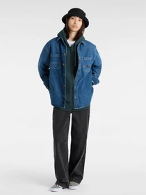 Куртки и дубленки Vans Stevens Denim Woven модель VN000HNTAHU1 Фото