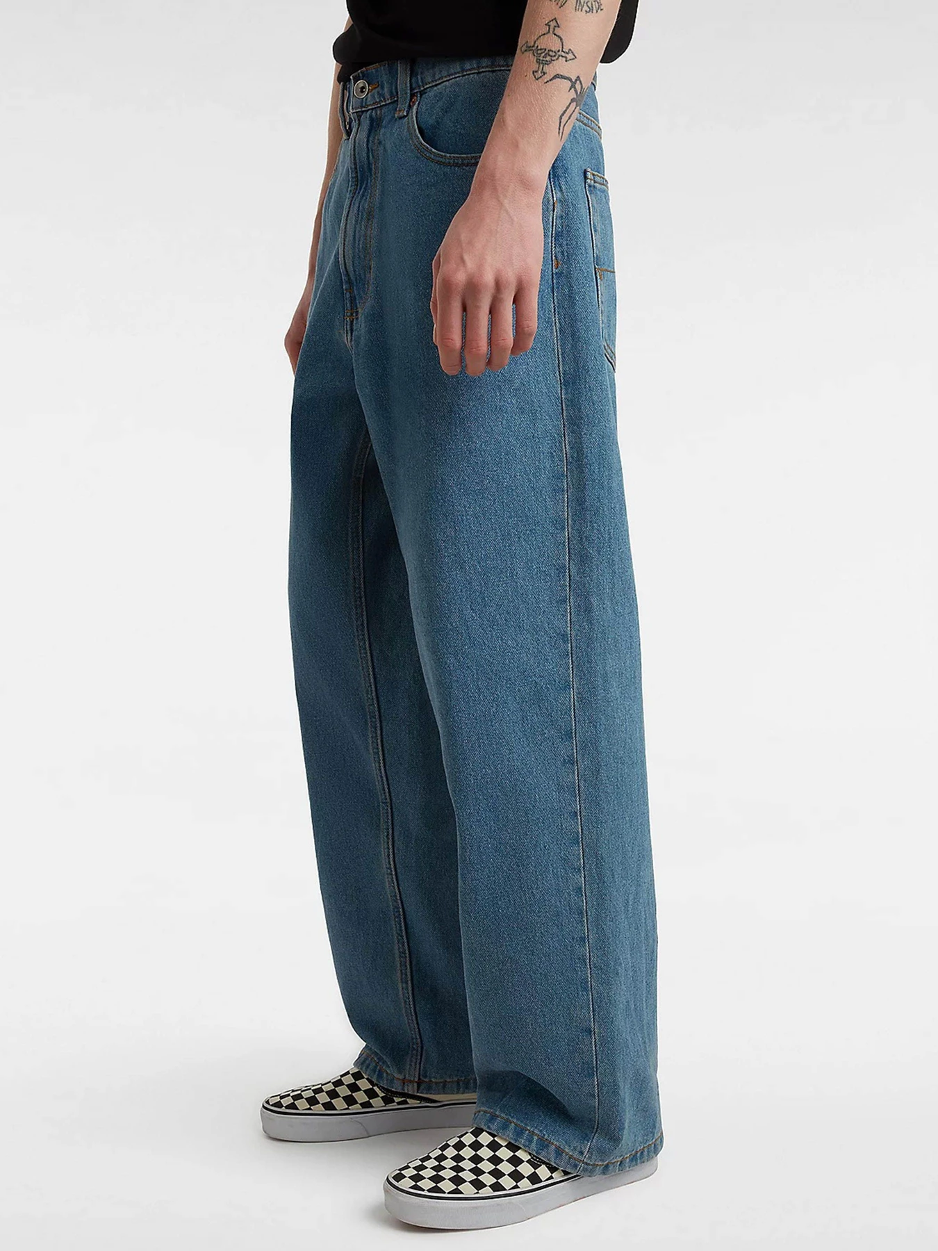 Джинсы Vans Check-5 Baggy Denim модель VN0008NACDX1 Джинсы Vans Check-5 Baggy Denim модель VN0008NACDX1 Фото