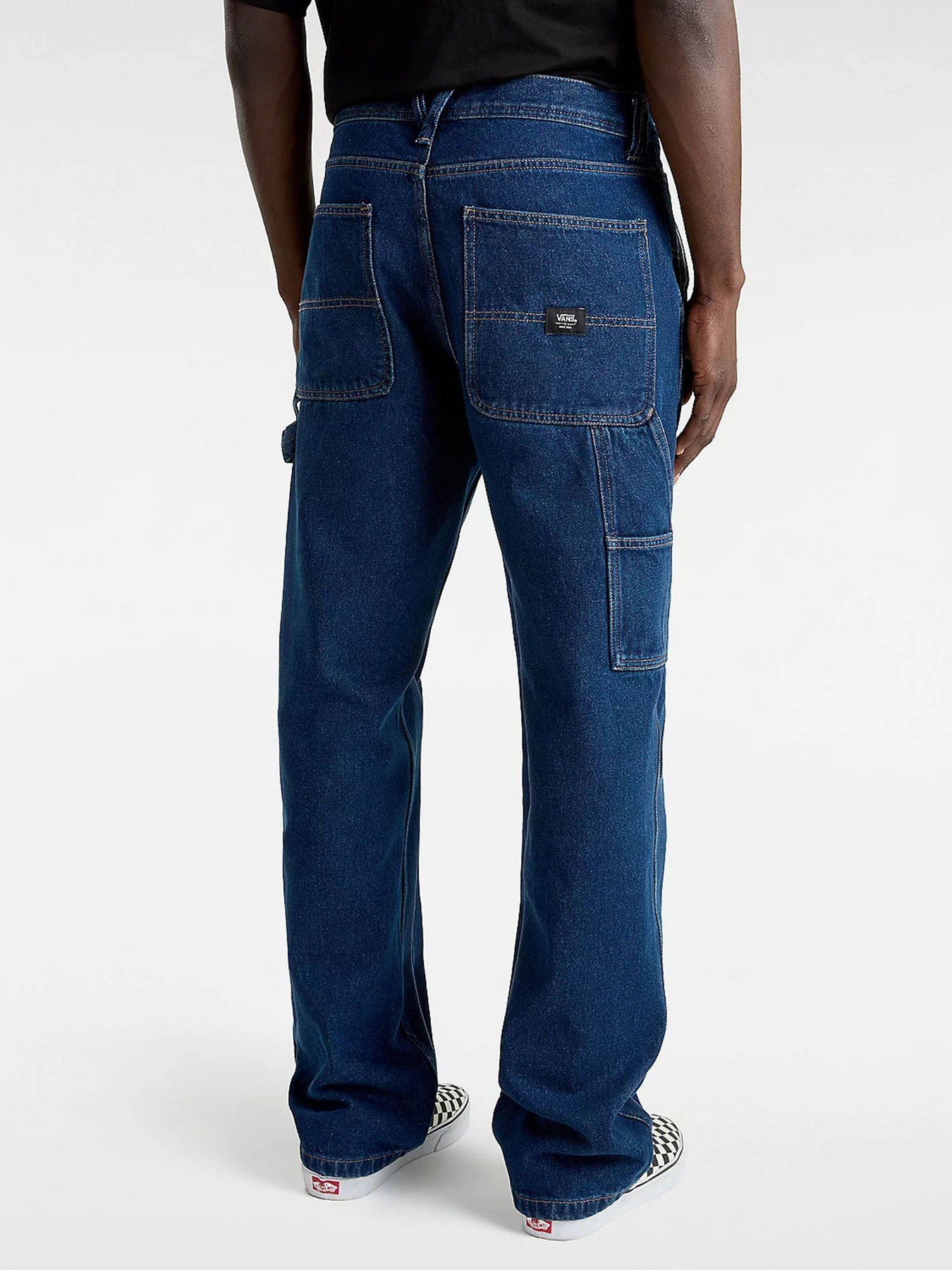 Джинсы Vans Drill Chore Relaxed Carpenter Denim модель VN000G6EDDN1 Джинсы Vans Drill Chore Relaxed Carpenter Denim модель VN000G6EDDN1 Фото