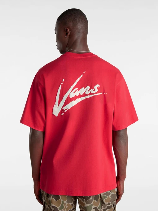 Бавовняна Чоловіча Футболка Vans Dettori Loose фото 2