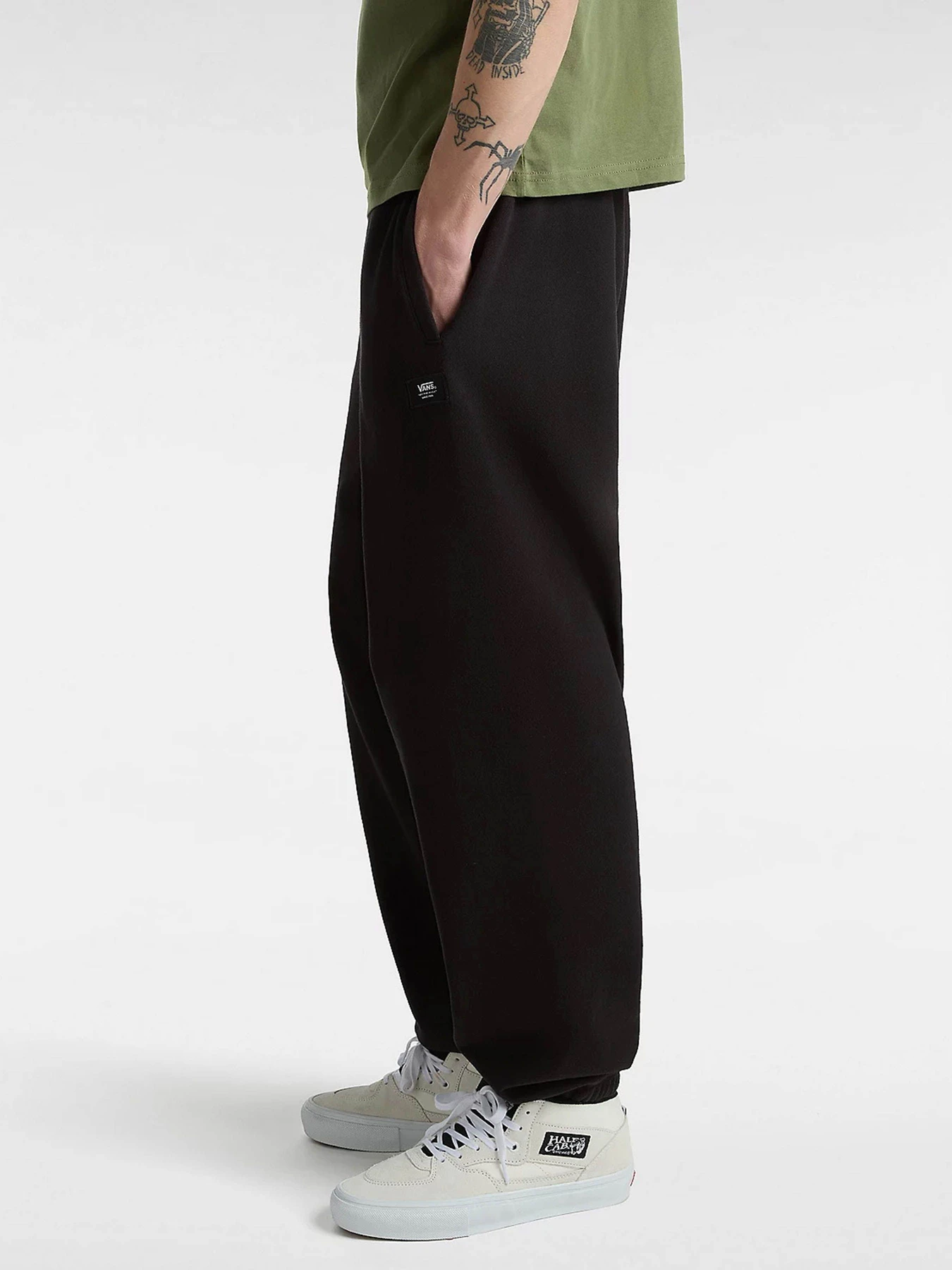 Штани Vans Original Standarts Loose Fleece модель VN000G6HBLK1 Штани Vans Original Standarts Loose Fleece модель VN000G6HBLK1 Фото