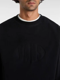 Худи и свитшоты Vans Carlo Polar Fleece Loose Crew модель VN000HPSBLK1 Фото