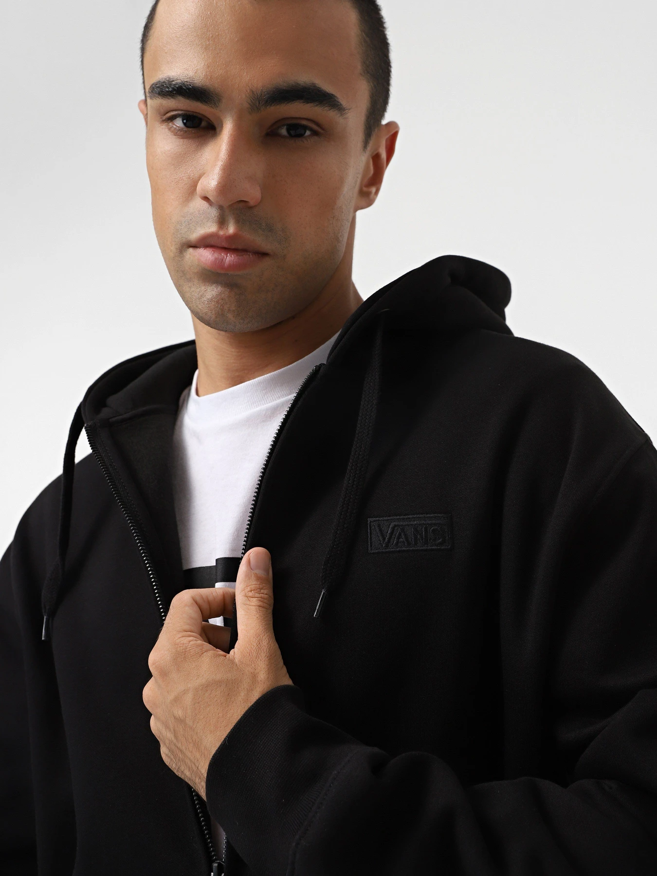 Худі та світшоти Vans Core Basic Full Zip модель VN000HPDBLK1 Худі та світшоти Vans Core Basic Full Zip модель VN000HPDBLK1 Фото
