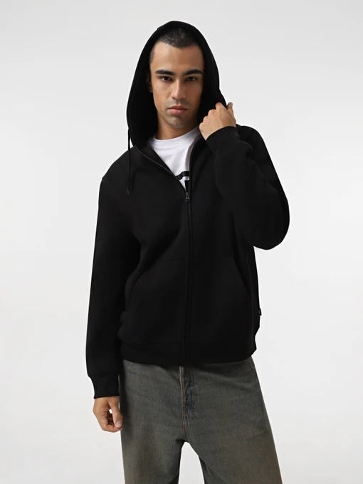 Худі та світшоти Vans Core Basic Full Zip модель VN000HPDBLK1 Фото