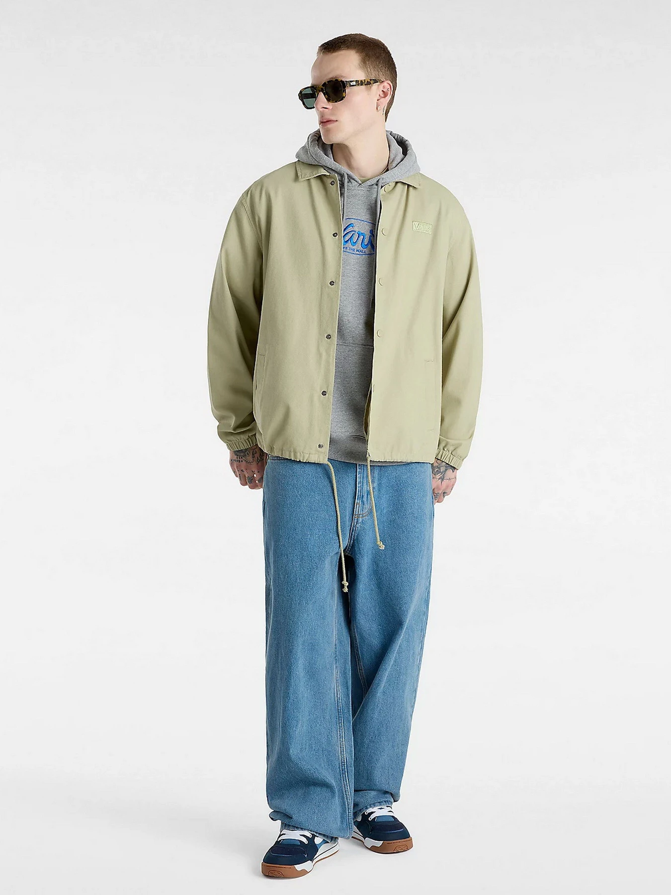 Худі та світшоти Vans Global Line Loose PO модель VN000HP602F1 Худі та світшоти Vans Global Line Loose PO модель VN000HP602F1 Фото