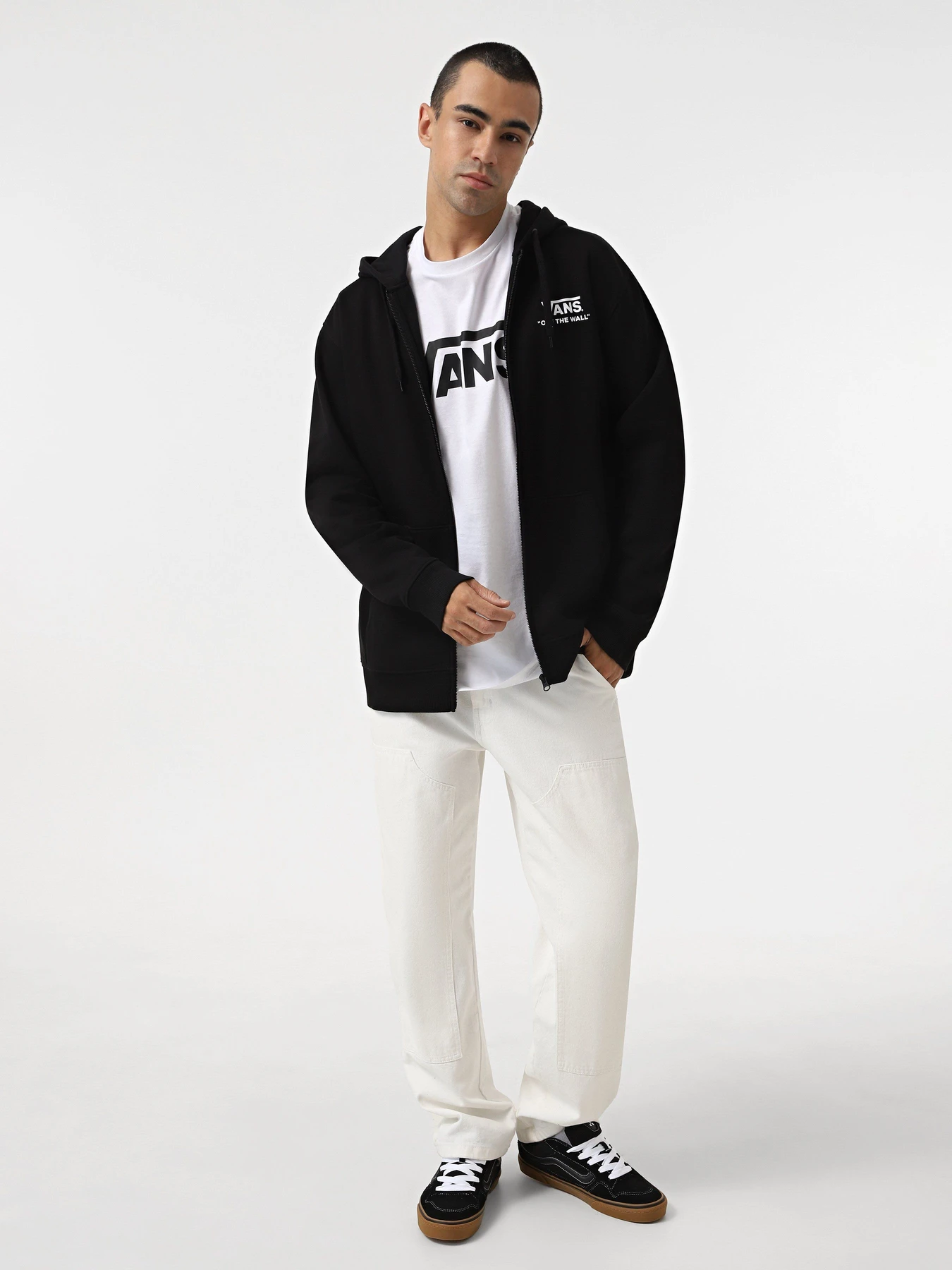 Худи и свитшоты Vans Staff Uniform Zip модель VN0A3N64BLK1 Фото