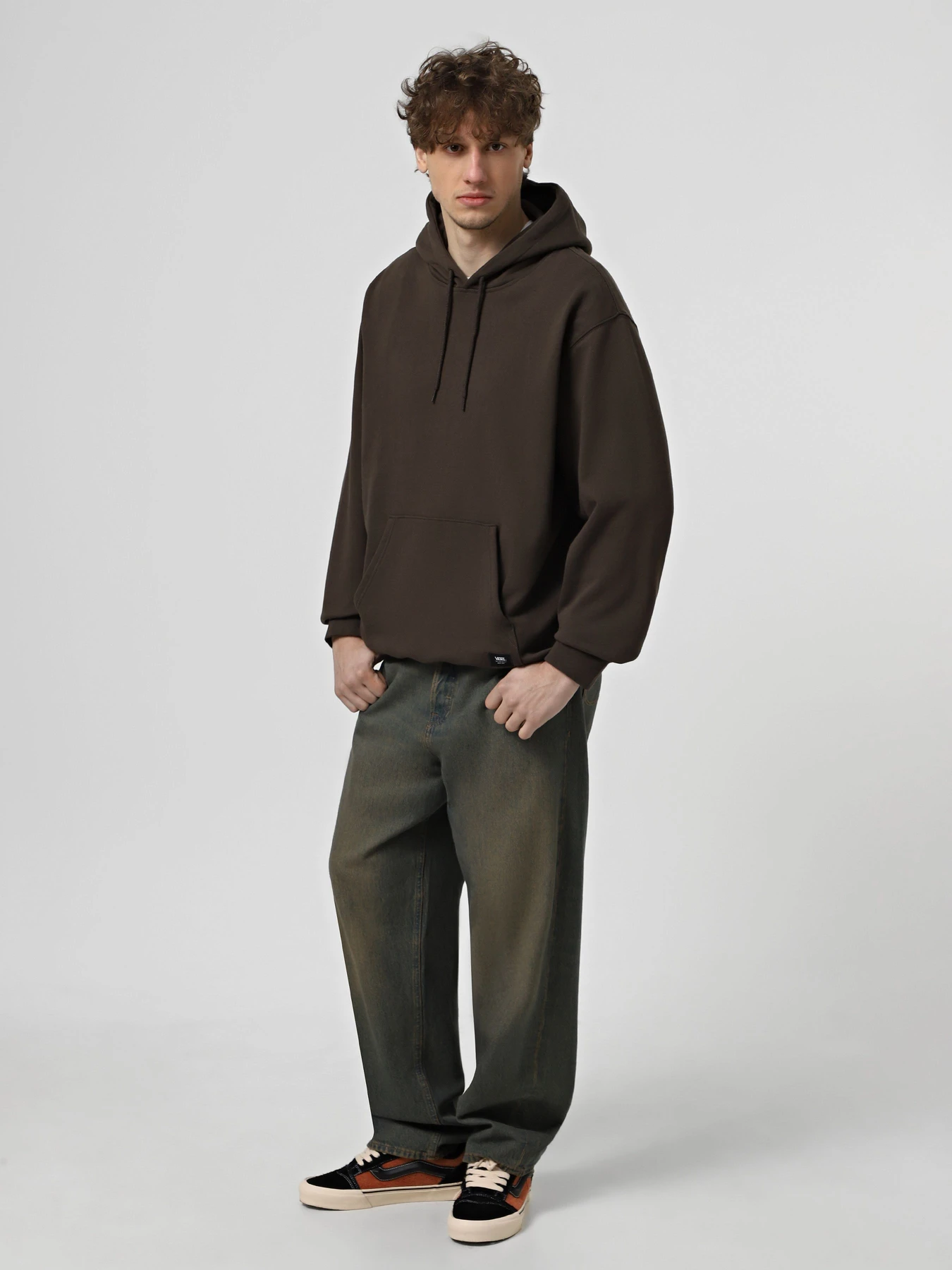 Худи и свитшоты Vans Original Standarts Loose модель VN000GE8D4C1 Фото
