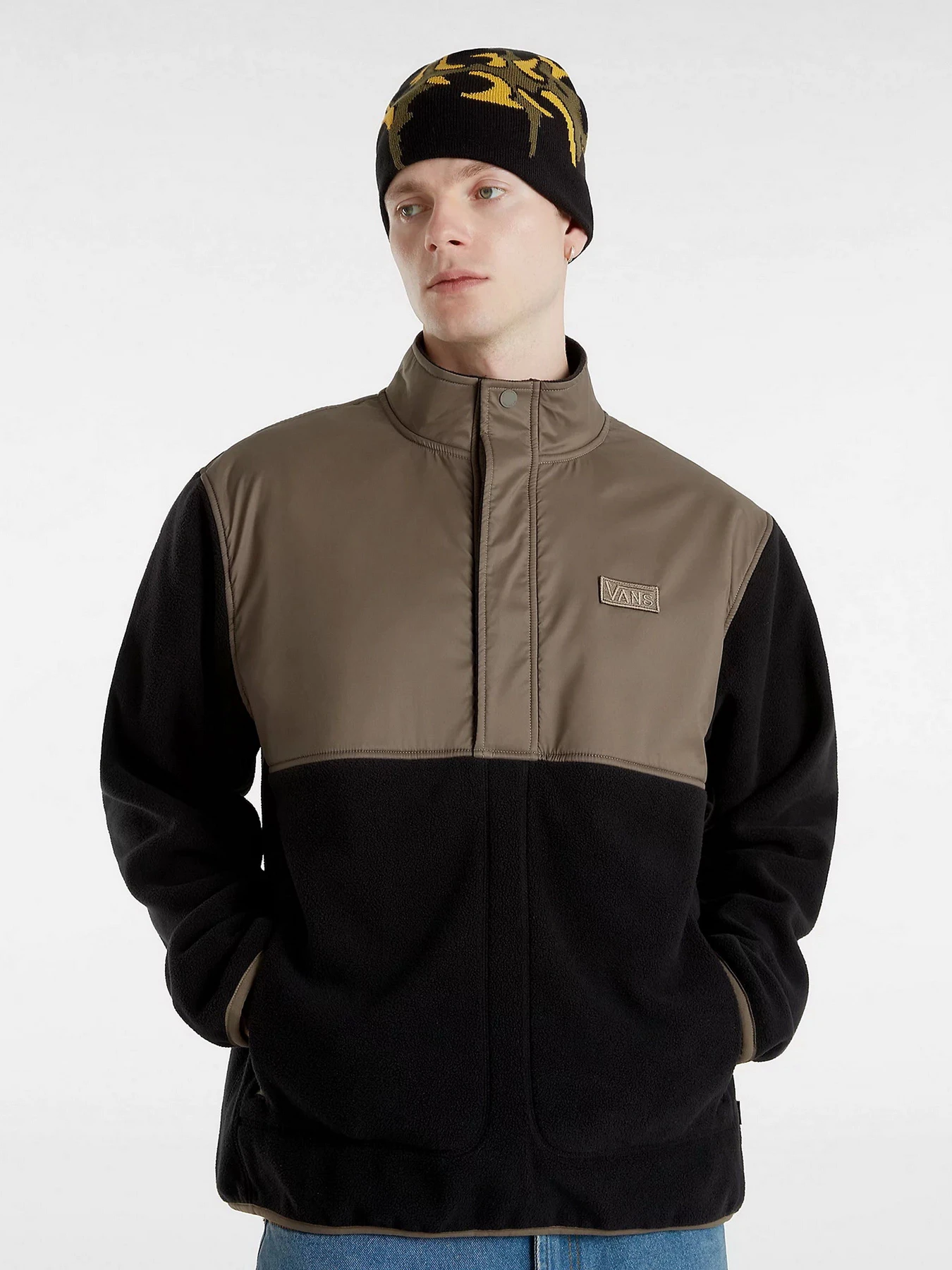 Куртки и дубленки Vans Ranford Polar Fleece Loose HZ модель VN000HPT4Y41 Куртки и дубленки Vans Ranford Polar Fleece Loose HZ модель VN000HPT4Y41 Фото