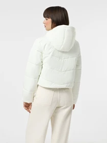 Куртки и дубленки Vans Foundry Crop Puff Hood модель VN000H5EFS81 Фото