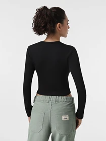 Худи и свитшоты Vans Drew Rib модель VN000HHWBLK1 Фото