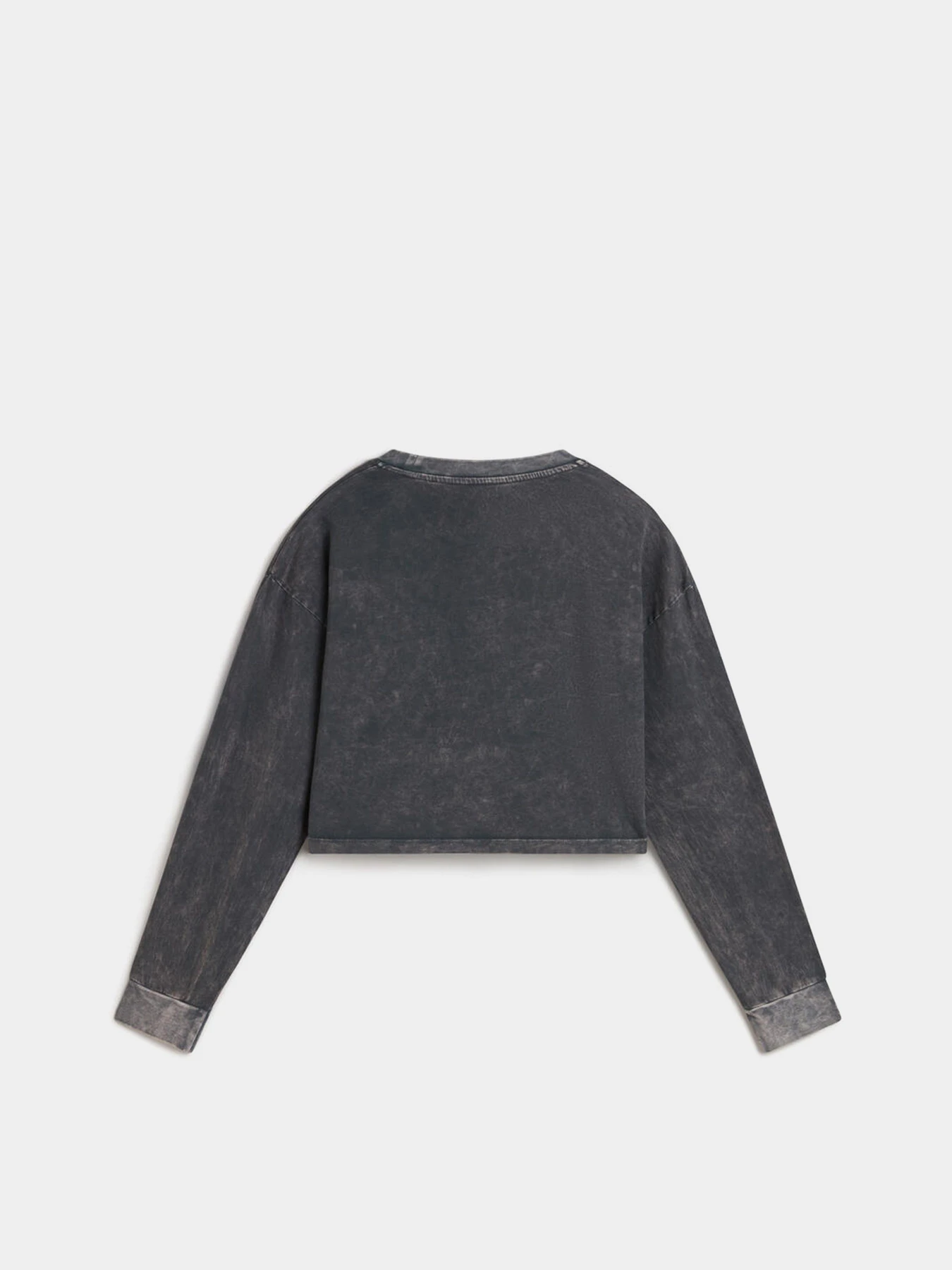 Худі та світшоти Vans Oval Wash Relax Crop модель VN000HJ5BLK1 Худі та світшоти Vans Oval Wash Relax Crop модель VN000HJ5BLK1 Фото