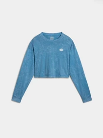 Худі та світшоти Vans Oval Wash Relax Crop модель VN000HJ5JCN1 Фото