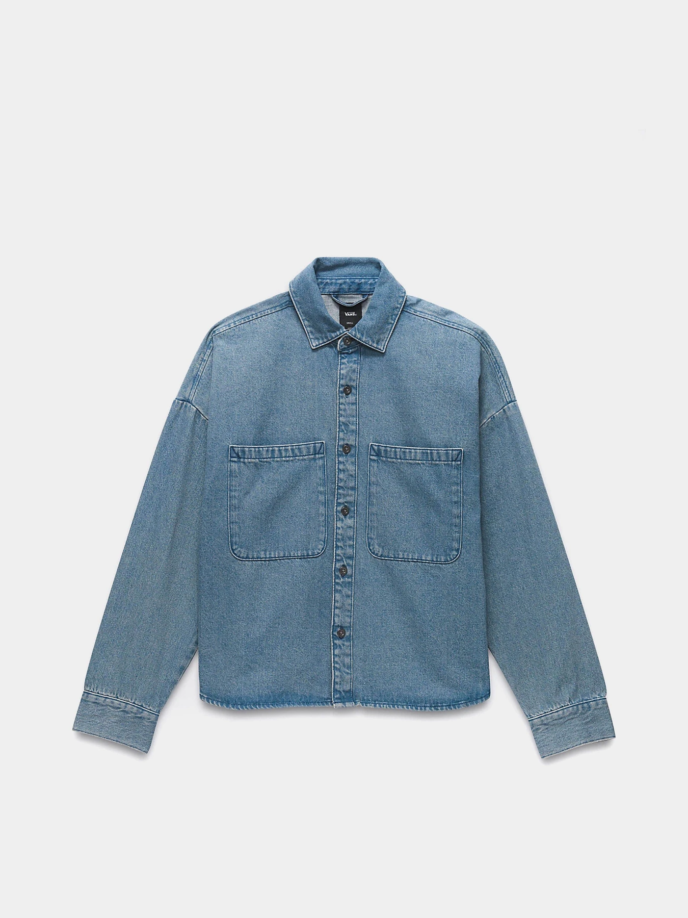 Куртки та дублянки Vans Antica Boxy Denim модель VN000JT37W61 Фото