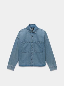 Куртки та дублянки Vans Antica Boxy Denim модель VN000JT37W61 Фото