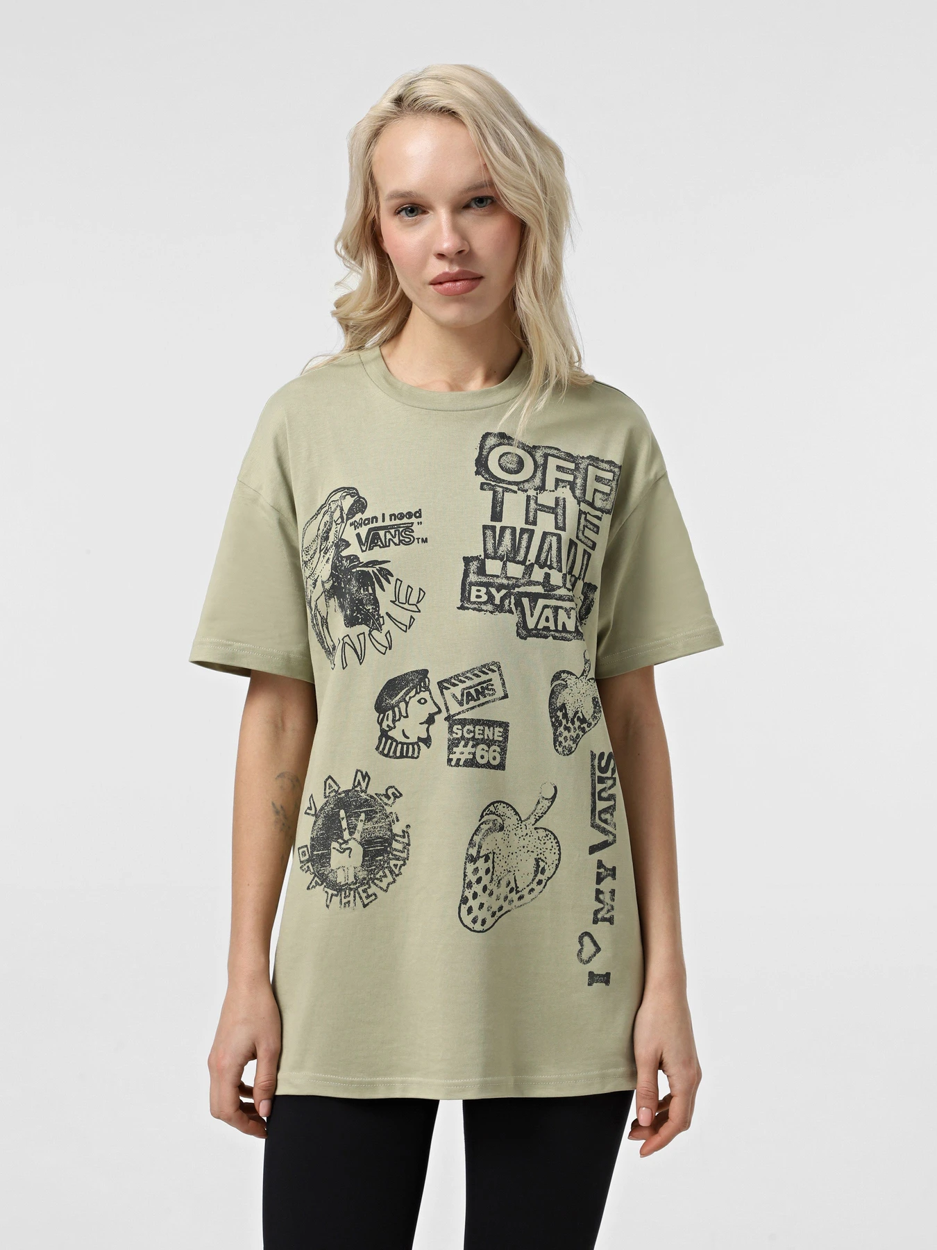 Футболки и поло Vans Mixed Messages Oversized модель VN000HHHD3Z1 Футболки и поло Vans Mixed Messages Oversized модель VN000HHHD3Z1 Фото