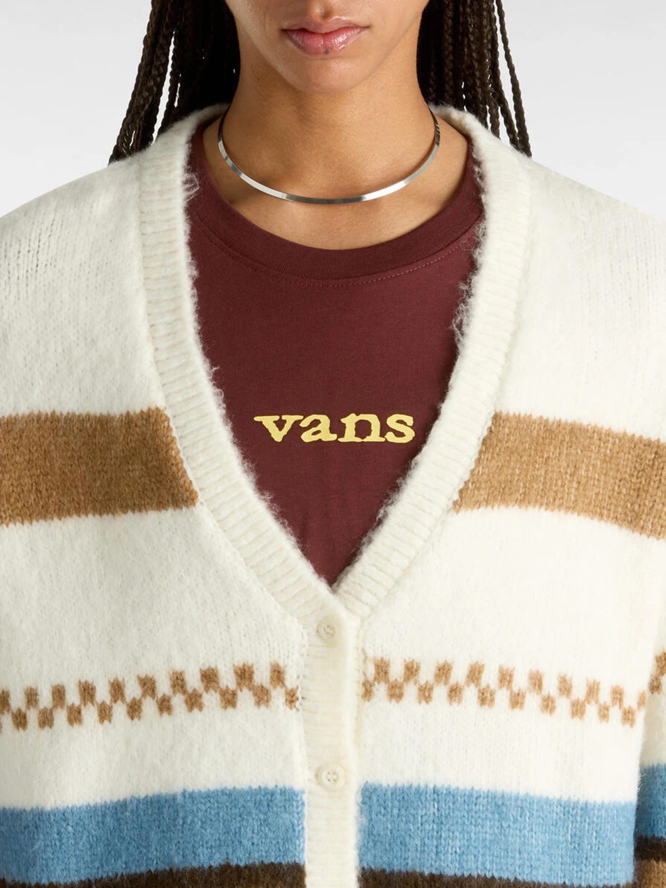 Свитры и кардиганы Vans Valerie Stripe модель VN000HJBFS81 Фото
