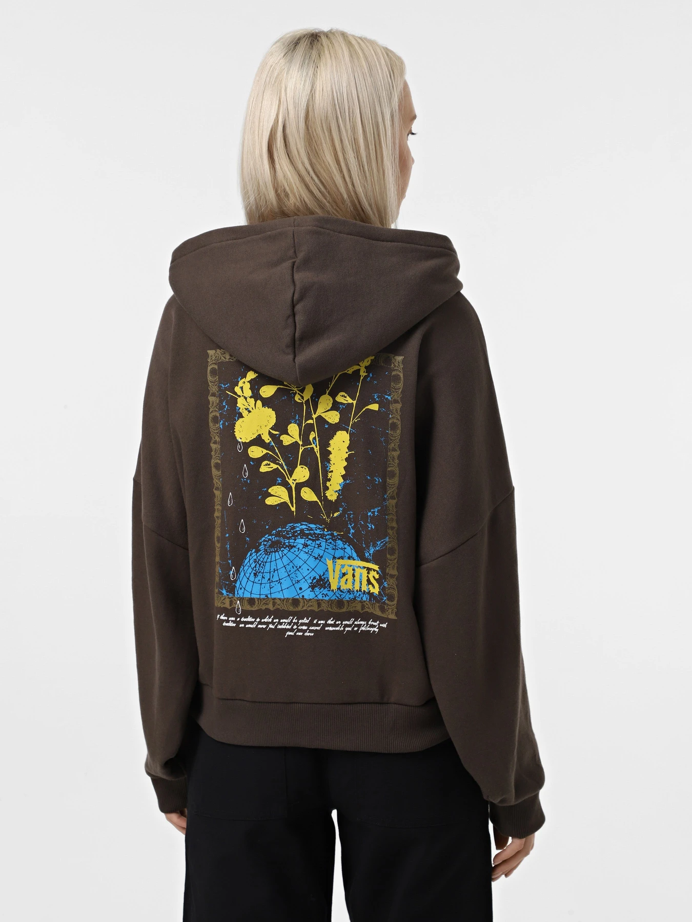 Худи и свитшоты Vans Tear Globe Zip модель VN000JTVD4C1 Фото