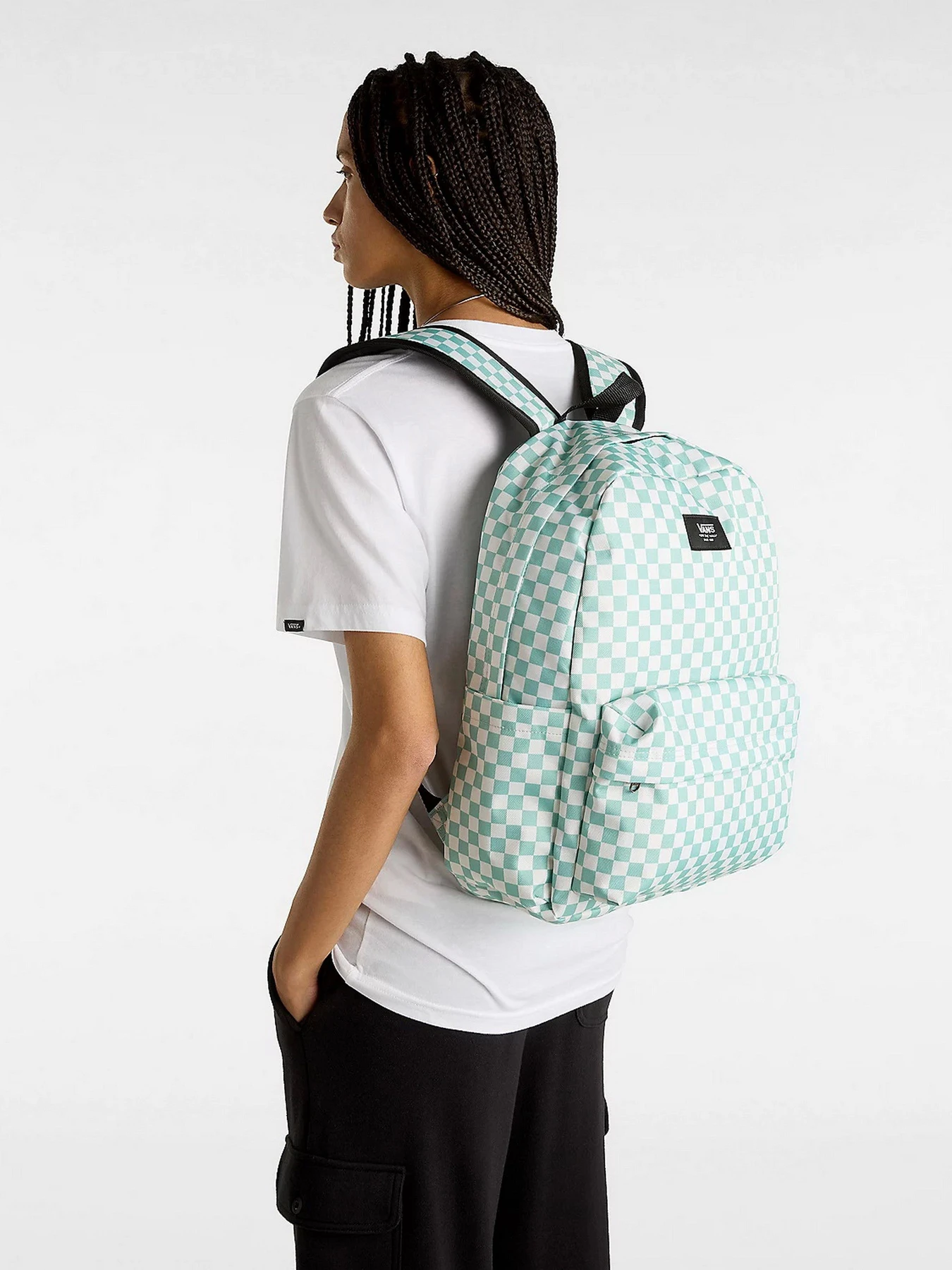 Рюкзаки Vans Old Skool Check 22L модель VN000H4XM8I1 Рюкзаки Vans Old Skool Check 22L модель VN000H4XM8I1 Фото