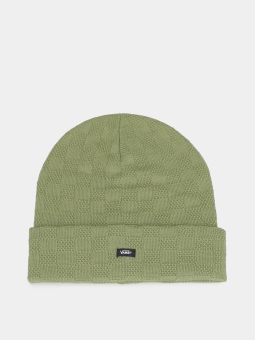 Шапки и кепки Vans Check Tall Cuff Beanie модель VN000HSYZBF1 Фото