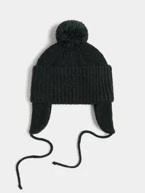 Шапки и кепки Vans 66 Earflap Pom Beanie модель VN000HSZ2LN1 Фото