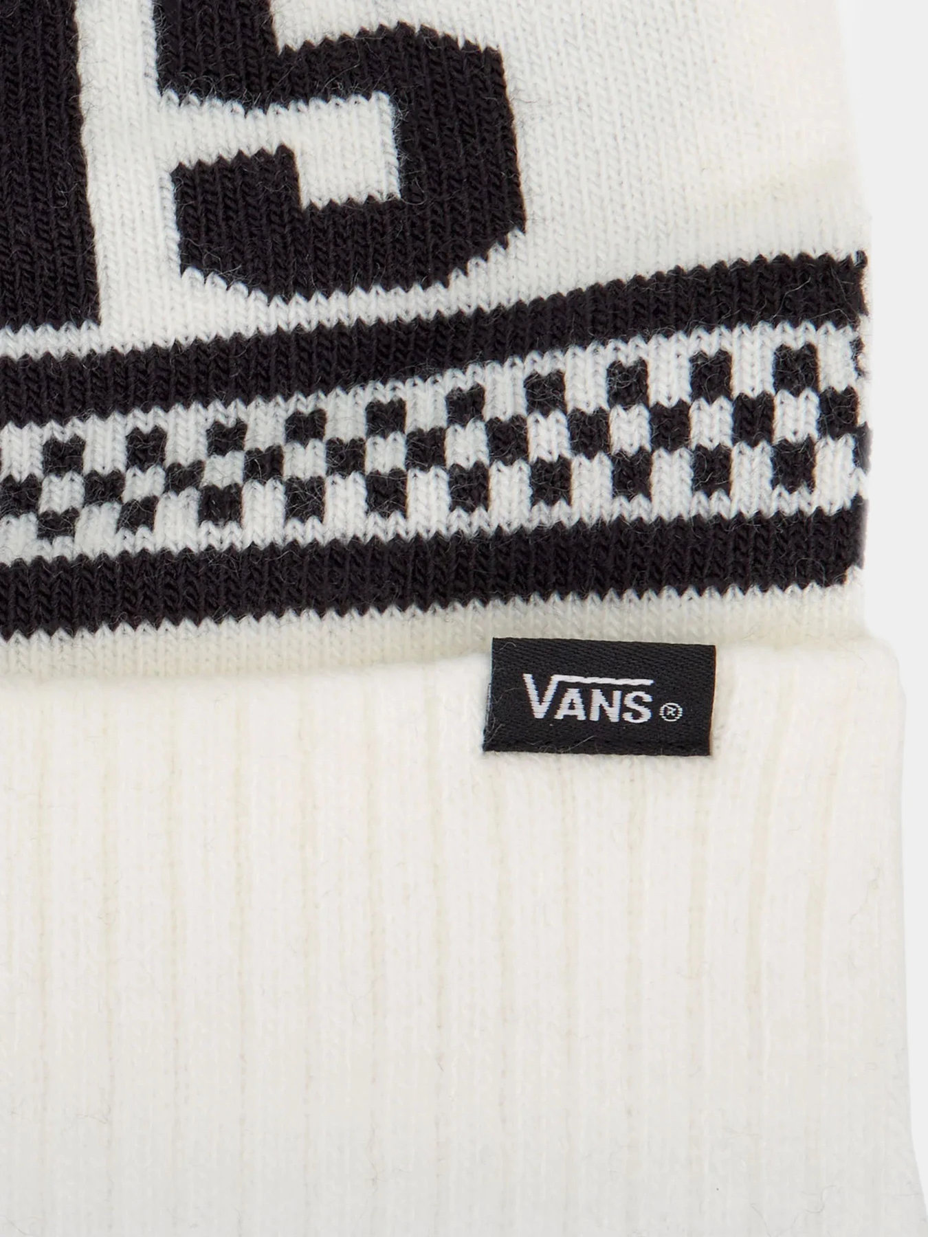 Шапки и кепки Vans Check Pom Beanie модель VN000HT1FS81 Фото