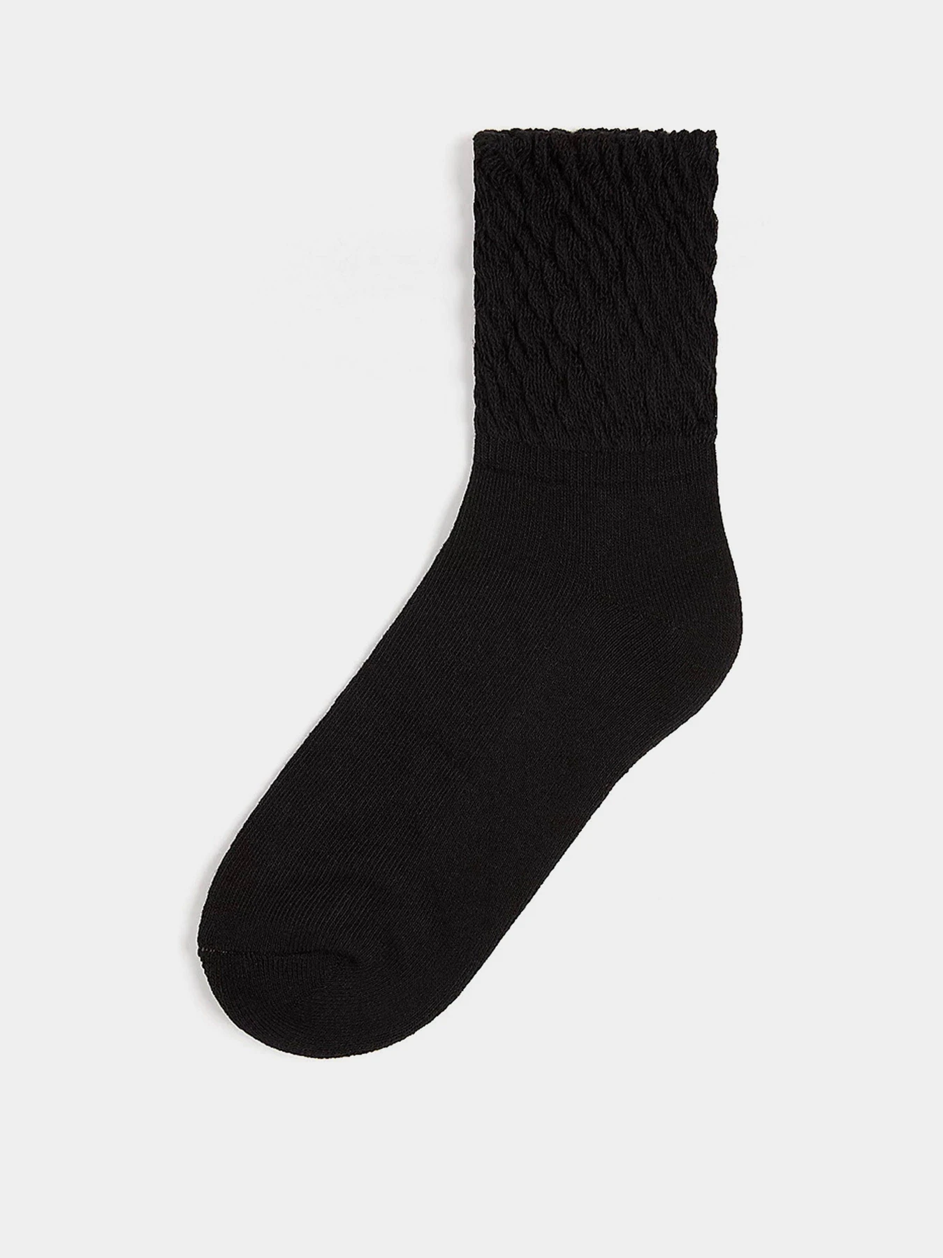 Носки и гольфы Vans Scrunch Crew модель VN000GMNBLK1 Носки и гольфы Vans Scrunch Crew модель VN000GMNBLK1 Фото