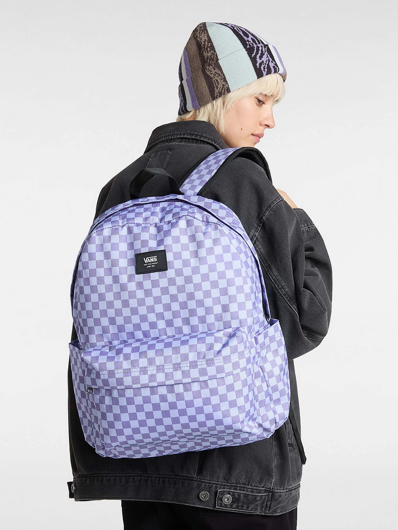 Рюкзаки Vans Old Skool Check 22L модель VN000H4X6PH1 Рюкзаки Vans Old Skool Check 22L модель VN000H4X6PH1 Фото