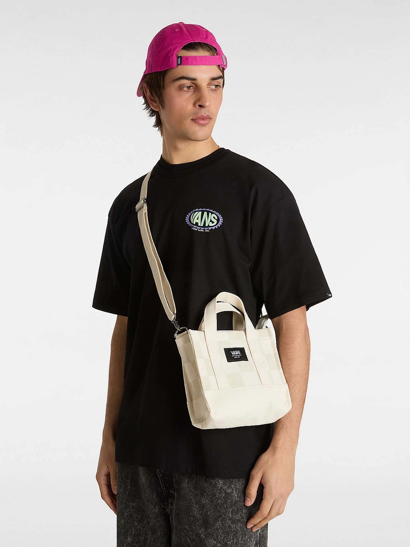 Сумки Vans Lil Pergs Tote модель VN000HRW2N11 Сумки Vans Lil Pergs Tote модель VN000HRW2N11 Фото