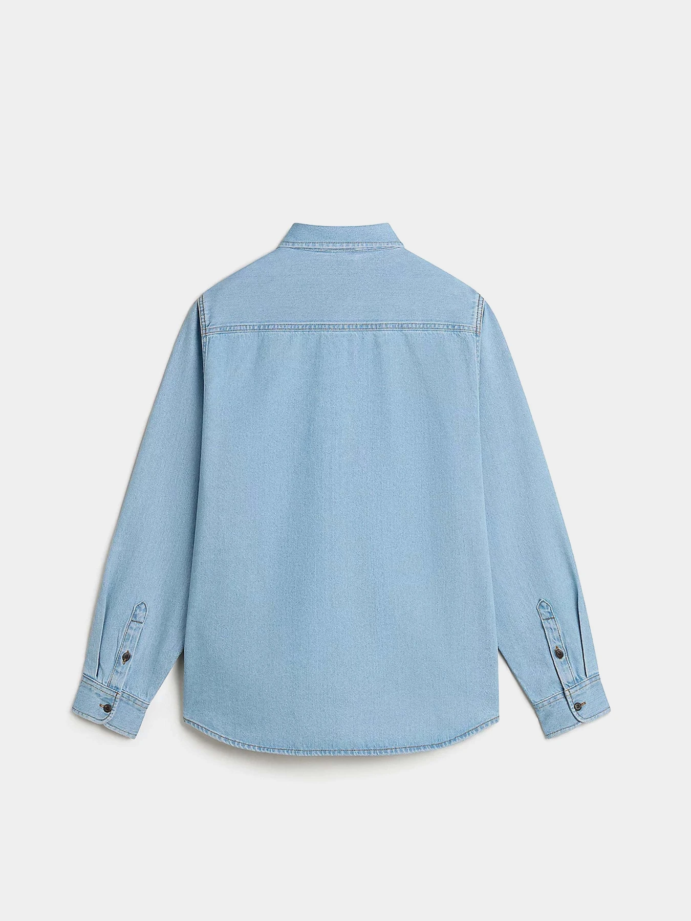 Рубашки Vans Palmhill Denim Woven модель VN000M12IYR1 Рубашки Vans Palmhill Denim Woven модель VN000M12IYR1 Фото