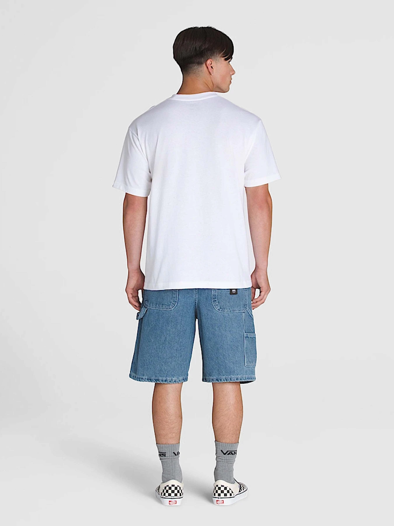 Шорти Vans Drill Chore Loose Denim модель VN0A7S4S7W61 Фото
