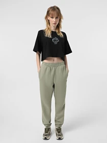 Футболки и поло Vans Grinning Face Relax Crop модель VN000MC5BLK1 Фото