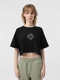 Футболки і поло Vans Grinning Face Relax Crop модель VN000MC5BLK1 Фото