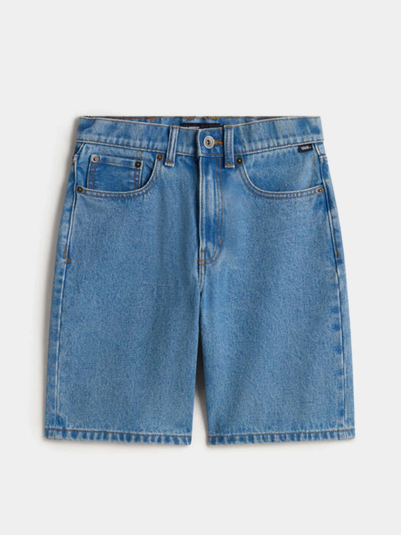 Шорты Vans By Check-5 Denim модель VN000MJWCDX1 Шорты Vans By Check-5 Denim модель VN000MJWCDX1 Фото
