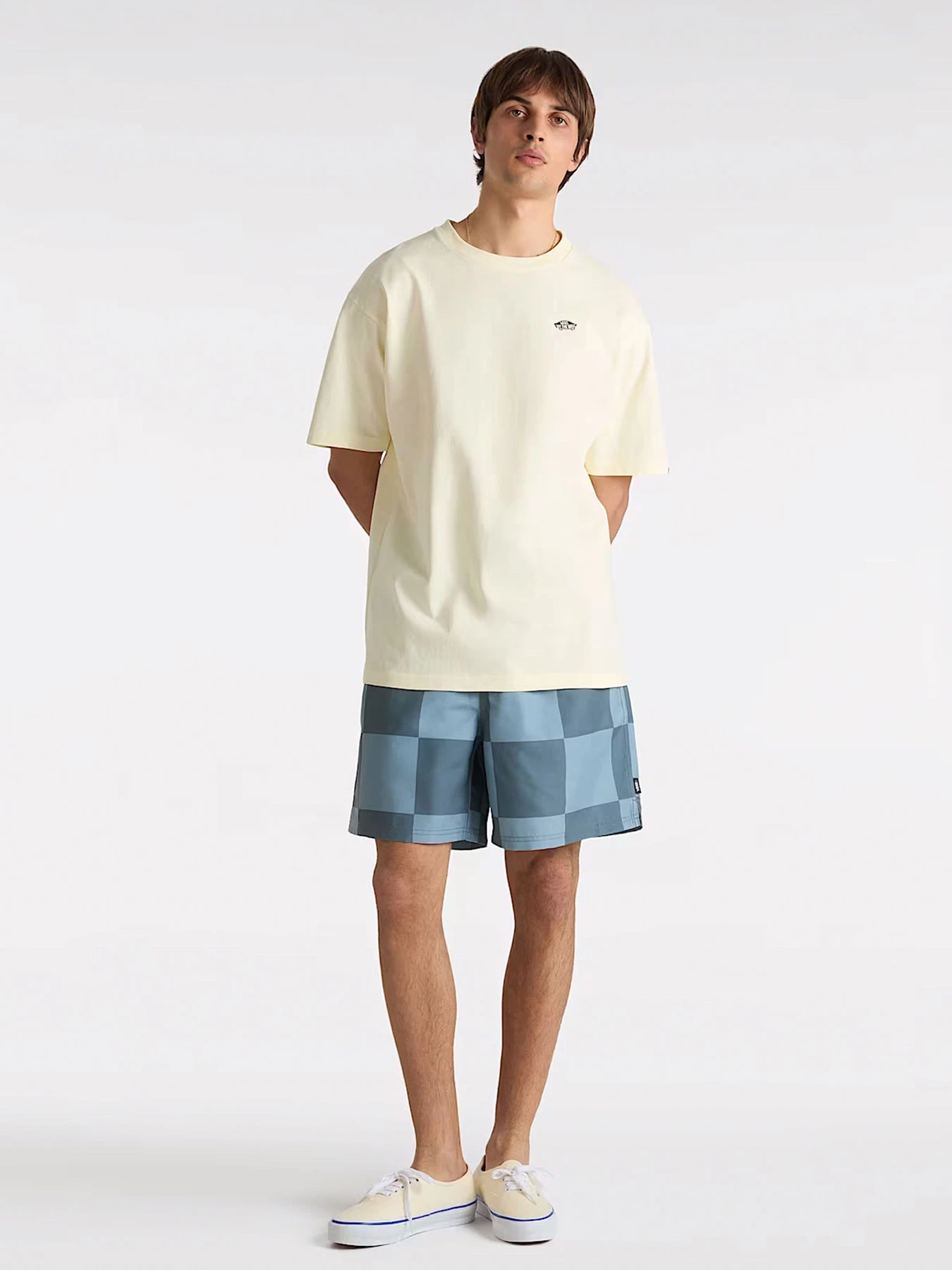 Шорты Vans Primary Checkerboard Elastic модель VN000M43E581 Фото