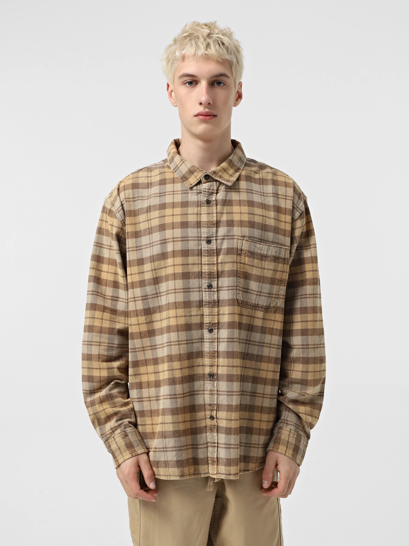Рубашки Vans Nate Corduroy Woven модель VN000M10ZUJ1 Рубашки Vans Nate Corduroy Woven модель VN000M10ZUJ1 Фото