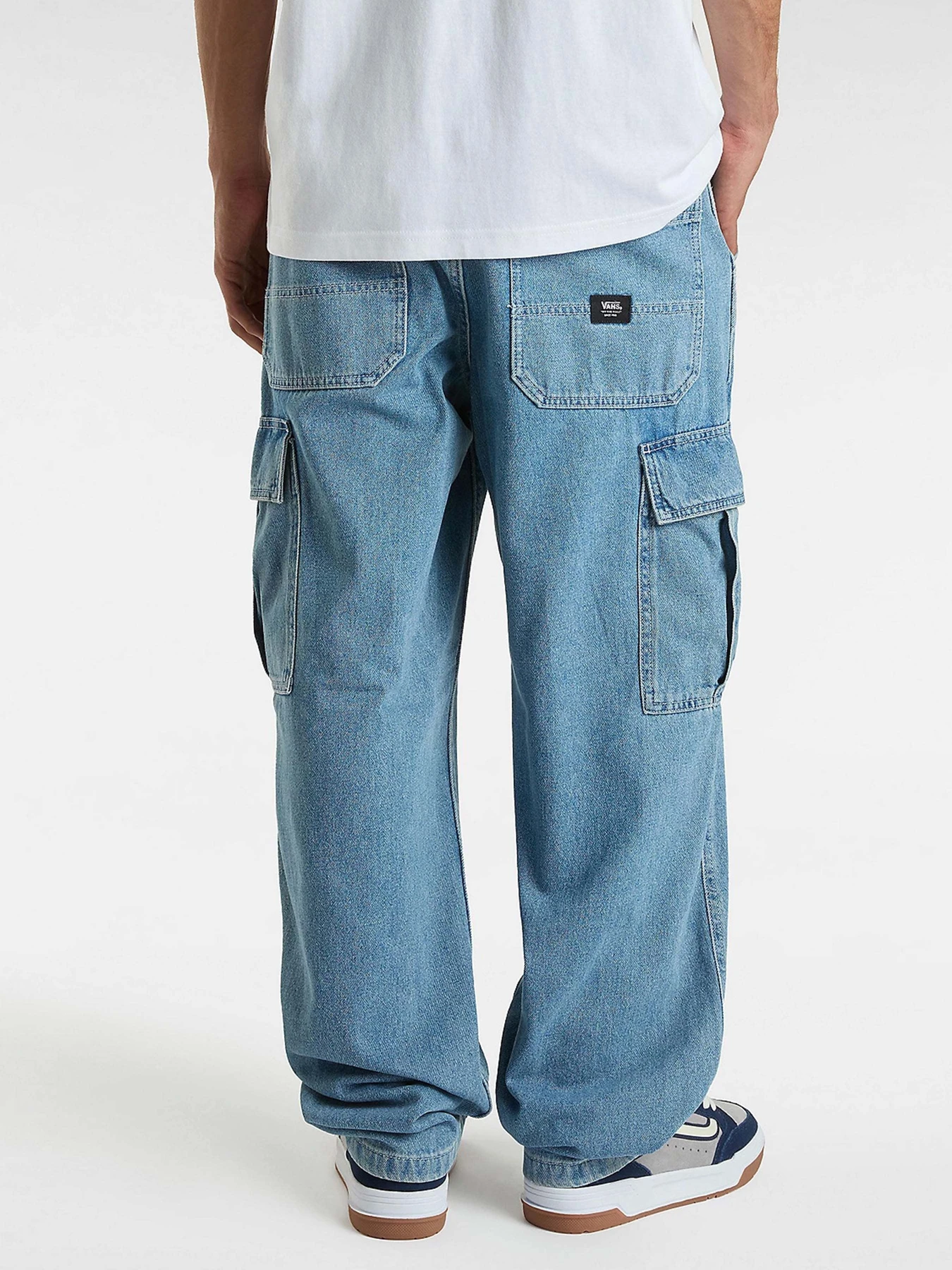 Джинсы Vans Service Loose Denim модель VN000HANCDX1 Джинсы Vans Service Loose Denim модель VN000HANCDX1 Фото
