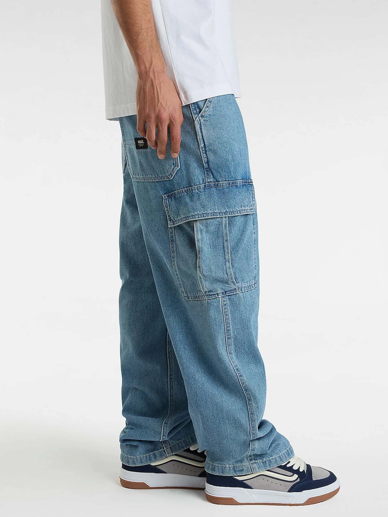 Джинсы Vans Service Loose Denim модель VN000HANCDX1 Джинсы Vans Service Loose Denim модель VN000HANCDX1 Фото