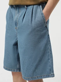 Шорты Vans Authentic Loose Pleated Denim модель VN000M2DCDX1 Фото