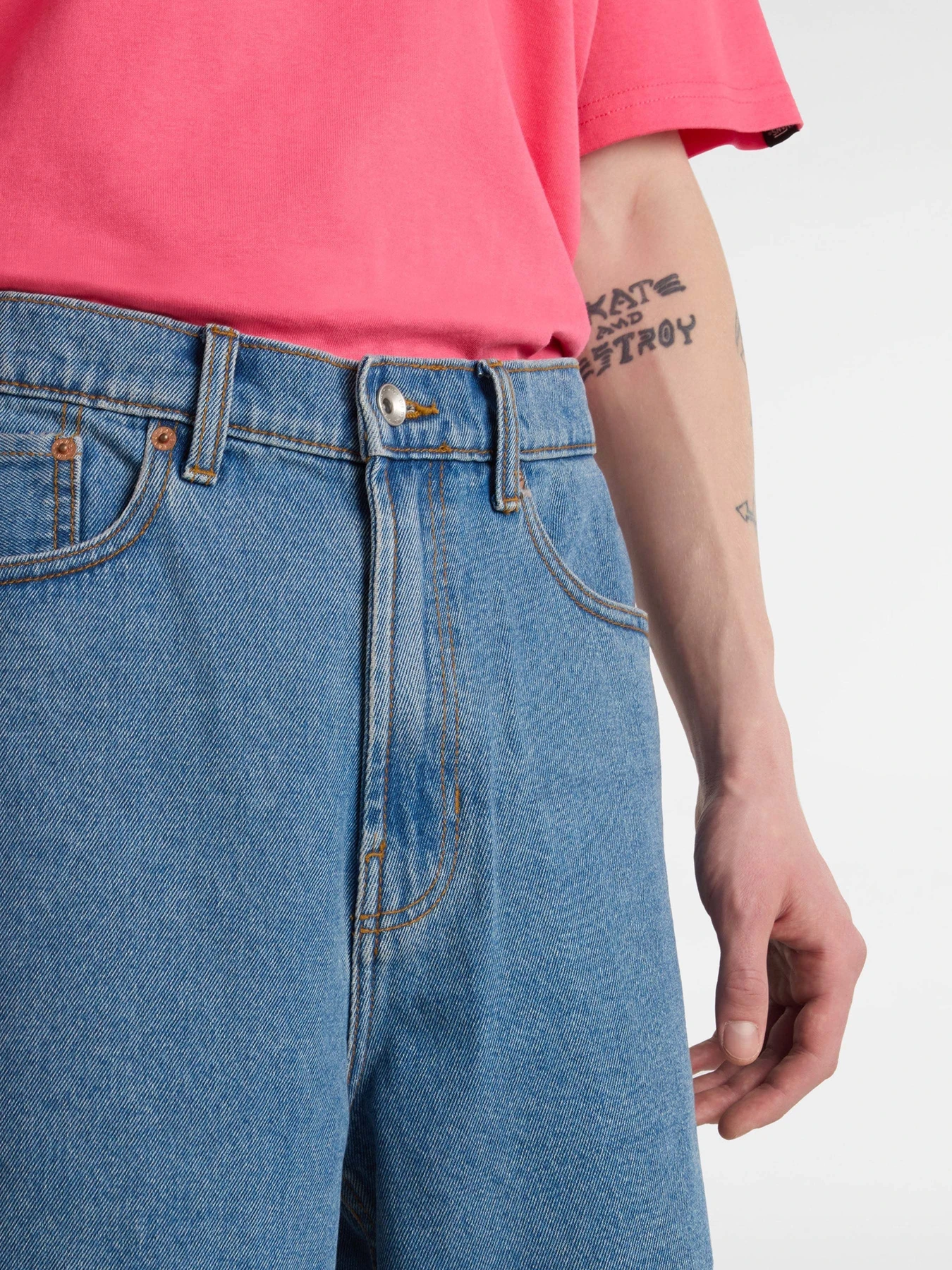 Шорты Vans Check-5 Denim модель VN000C9VCDX1 Шорты Vans Check-5 Denim модель VN000C9VCDX1 Фото