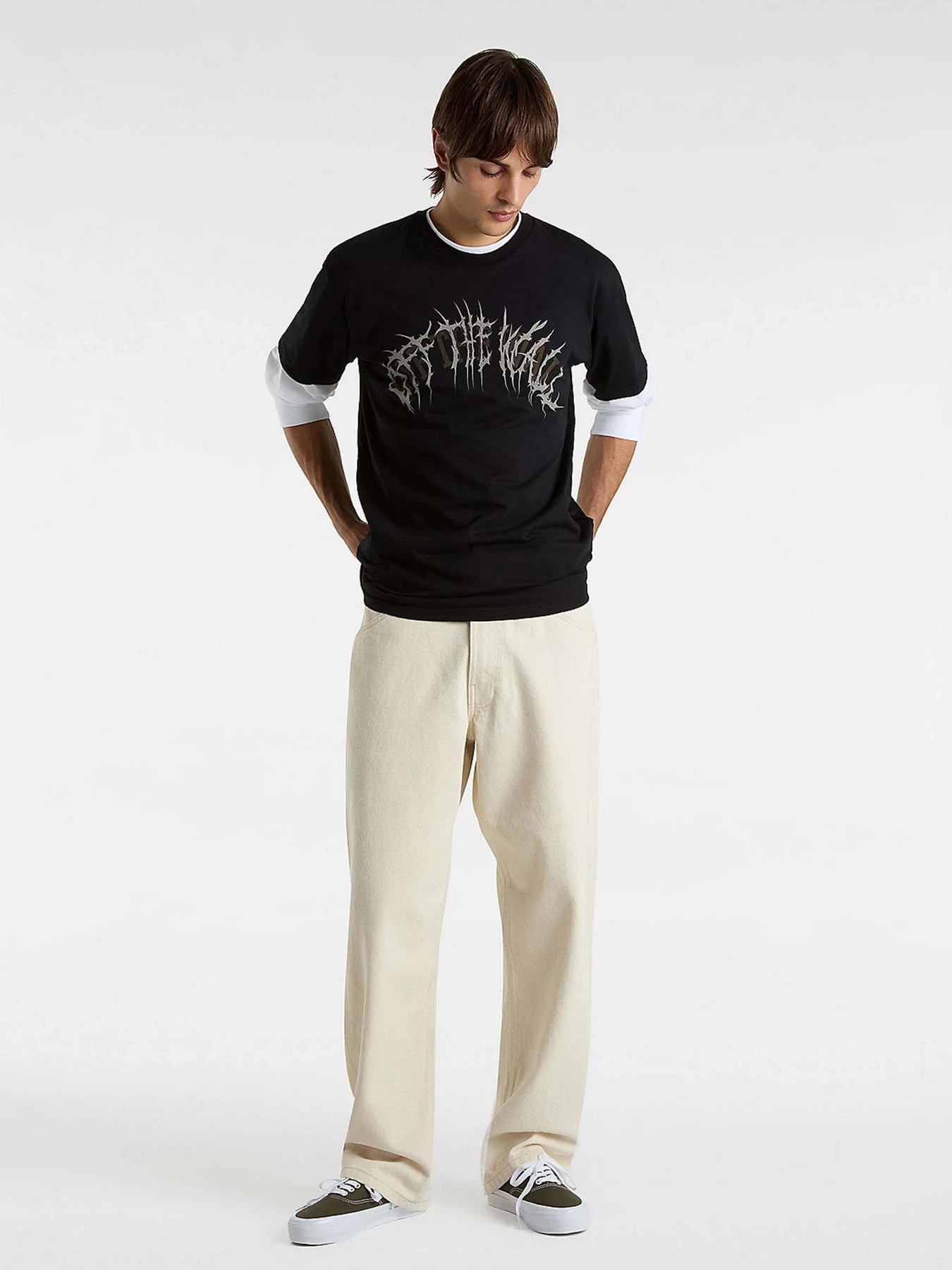 Футболки и поло Vans Metal Arch модель VN000M47BLK1 Футболки и поло Vans Metal Arch модель VN000M47BLK1 Фото