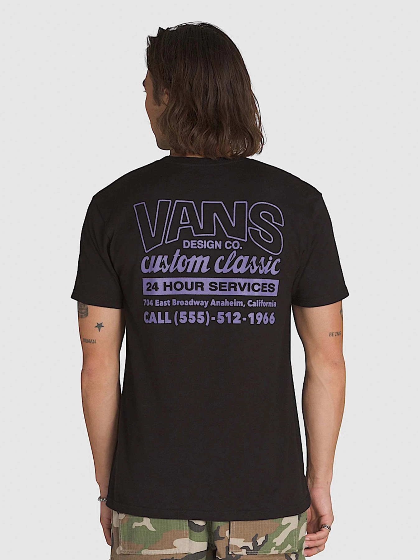 Футболки и поло Vans Shop Front модель VN000M60BLK1 Фото