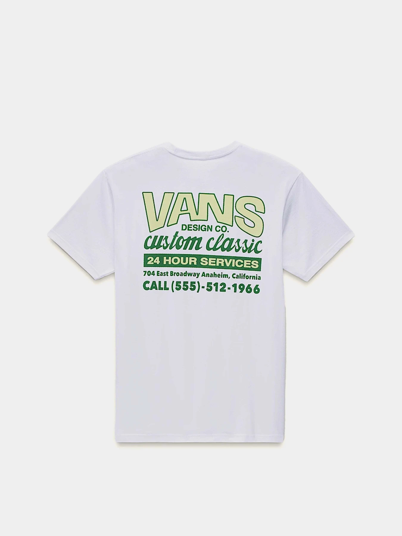 Футболки и поло Vans Shop Front модель VN000M60WHT1 Фото
