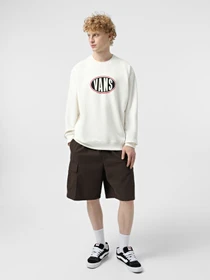 Худи и свитшоты Vans Spray On Loose Crew модель VN000HPQFS81 Фото