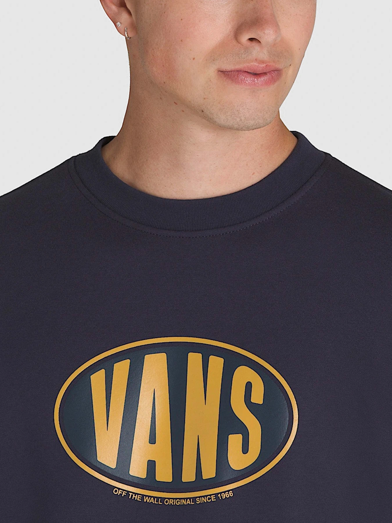 Худи и свитшоты Vans Spray On Loose Crew модель VN000HPQJDU1 Худи и свитшоты Vans Spray On Loose Crew модель VN000HPQJDU1 Фото