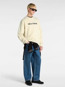 Худі та світшоти Vans Tell A Friend Crew модель VN000NZCE301 Фото