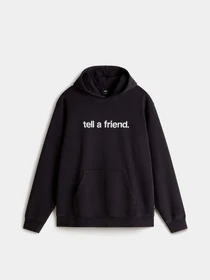 Худі та світшоти Vans Tell A Friend Crew модель VN000NZDBLK1 Фото