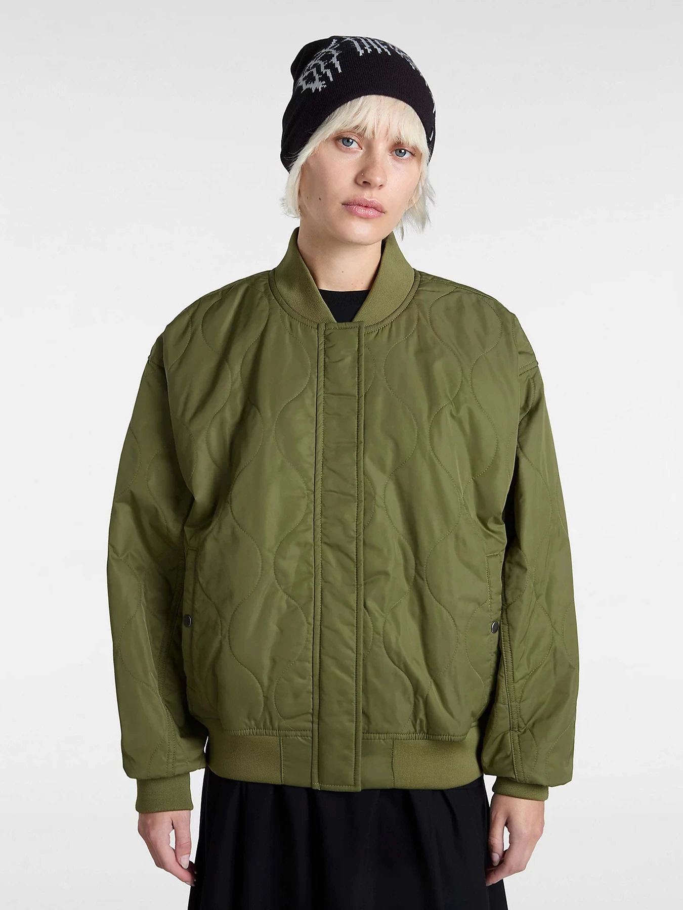 Куртки та дублянки Vans Bennett Quilted модель VN000MANZBF1 Фото