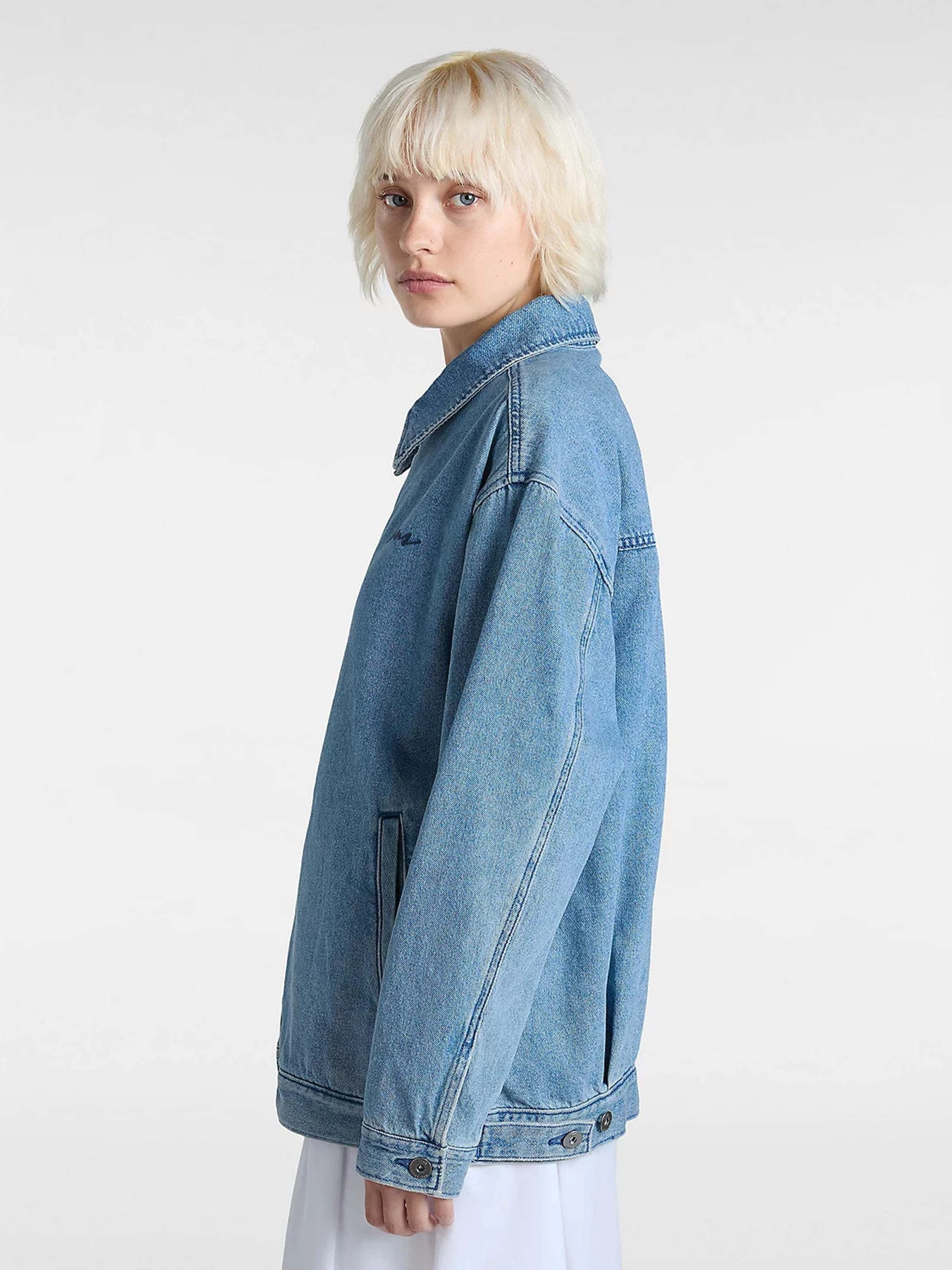 Куртки и дубленки Vans Pitstop Denim Station модель VN000MARCDX1 Куртки и дубленки Vans Pitstop Denim Station модель VN000MARCDX1 Фото