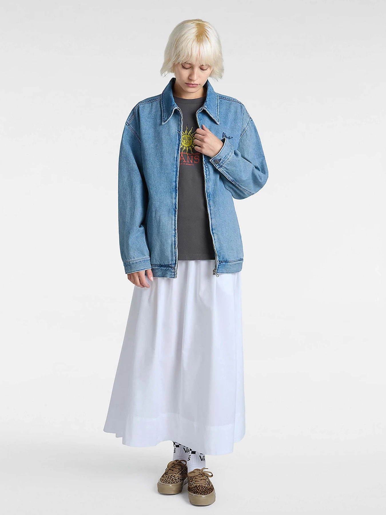 Куртки и дубленки Vans Pitstop Denim Station модель VN000MARCDX1 Куртки и дубленки Vans Pitstop Denim Station модель VN000MARCDX1 Фото